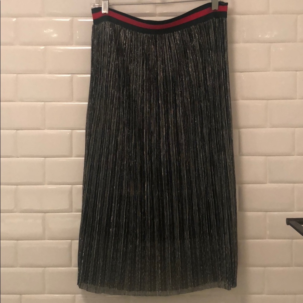 Silver skirt
